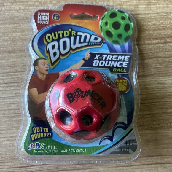 JA-RU Space Balls Extreme High Bouncing Ball & Pop Sounds Meteor set of 4 - Picture 3 of 5